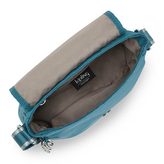 Kipling Sabian Crossbody Mini Bag Ocean Teal | CA 1342IL